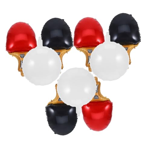 9 Tischtennis-luftballons: Wiederverwendbare Folienballons Mit Sportmotiven, Dekorationen Für Geburtstage, Karneval, Spiele, Veranstaltungen, Partyzubehör Für Drinnen Und Draußen von TOYANDONA