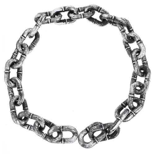 TOYANDONA 1 Halloween- Kunststoffkette Absperrkette Ketten Für Kostü Halloween-Requisite Halloween-Dekorationskette Für Halloween-Party-Dekoration Cosplay-Zubehör TOYANDONA 1 Halloween- Kunststoffkette Absperrkette Ketten Für Kostü Halloween-Requisite Halloween-Dekorationskette Für Halloween-Party-Dekoration Cosplay-Zubehör von TOYANDONA