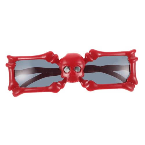 TOYANDONA 1paar Skull Shaped Sonnenbrillen Lustige Halloween Party Brille Für Erwachsene Kreative Cosplay Accessoires Leicht Und Tragbar Dekoration Für Halloween-feiern TOYANDONA 1paar Skull Shaped Sonnenbrillen Lustige Halloween Party Brille Für Erwachsene Kreative Cosplay Accessoires Leicht Und Tragbar Dekoration Für Halloween-feiern von TOYANDONA