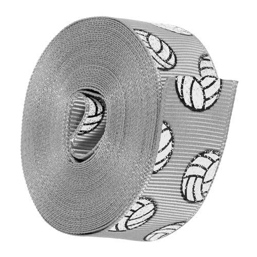 TOYANDONA 1 Rolle Sportband Schleife farbig Blumenverpackungsband Partyband Blumenstrauß liefert Band im Sportstil Bänder zum Basteln Geschenkband Wickelband Polyester Grey TOYANDONA 1 Rolle Sportband Schleife farbig Blumenverpackungsband Partyband Blumenstrauß liefert Band im Sportstil Bänder zum Basteln Geschenkband Wickelband Polyester Grey von TOYANDONA
