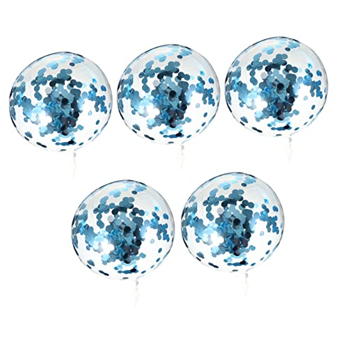 TOYANDONA 1 Satz 5 Stück Bobo-Ball DIY-Dekoration Ballons mit Pailletten Nahtlose Luftballons Hochzeitsballon Geburtstagsballon hochzeitsdeko Ballon für die Party Partyballons PVC Blue TOYANDONA 1 Satz 5 Stück Bobo-Ball DIY-Dekoration Ballons mit Pailletten Nahtlose Luftballons Hochzeitsballon Geburtstagsballon hochzeitsdeko Ballon für die Party Partyballons PVC Blue von TOYANDONA