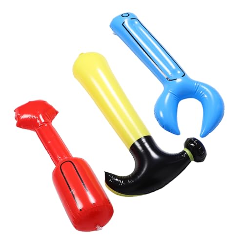 TOYANDONA 1 Satz Aufblasbare Spielzeuge geburtstagsfeier dekorationen für den bau gefälschter Hammer Aufblasbares Werkzeugspielzeug aufblasbarer Hammer aufblasbare Konstruktion PVC TOYANDONA 1 Satz Aufblasbare Spielzeuge geburtstagsfeier dekorationen für den bau gefälschter Hammer Aufblasbares Werkzeugspielzeug aufblasbarer Hammer aufblasbare Konstruktion PVC von TOYANDONA