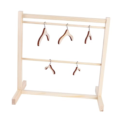 TOYANDONA 1 Satz Kleiderbügel für Puppen Puppenkleidung Rack kleine Puppe Gestell puppenmöbel Puppen Kleidung kleiderständer Puppengarderobe aus Holz Puppenkleiderbügel aus Holz hölzern TOYANDONA 1 Satz Kleiderbügel für Puppen Puppenkleidung Rack kleine Puppe Gestell puppenmöbel Puppen Kleidung kleiderständer Puppengarderobe aus Holz Puppenkleiderbügel aus Holz hölzern von TOYANDONA