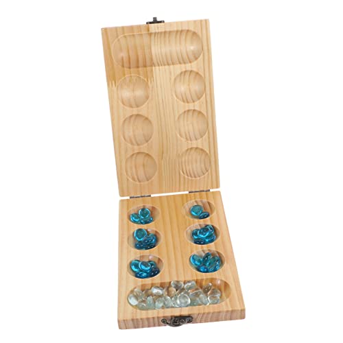 TOYANDONA 1 Satz Mankala -Schachspielzeug Mancala-Steine denkendes Puzzlespiel Mancala- Trainingsschachspielzeug Perlenspiel aus Holz Brettspiele aus Holz Glasperlen TOYANDONA 1 Satz Mankala -Schachspielzeug Mancala-Steine denkendes Puzzlespiel Mancala- Trainingsschachspielzeug Perlenspiel aus Holz Brettspiele aus Holz Glasperlen von TOYANDONA