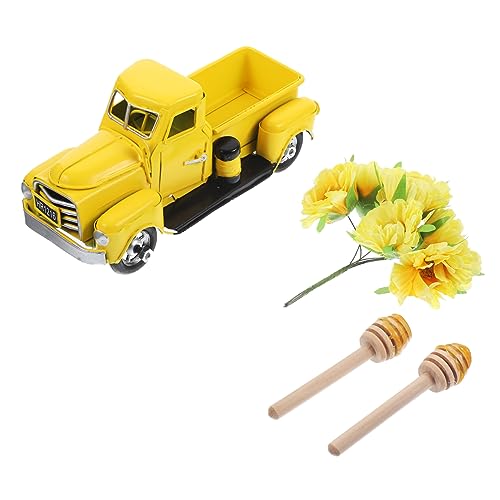 TOYANDONA 1 Satz Mini-Bauernhof- -LKW in Honiggelb Tablett Vintage- im Freien sehr Schreibtisch Dekoration Party Decoration Bienen-Party-Dekorationen Bienenfest-Dekoration Abs TOYANDONA 1 Satz Mini-Bauernhof- -LKW in Honiggelb Tablett Vintage- im Freien sehr Schreibtisch Dekoration Party Decoration Bienen-Party-Dekorationen Bienenfest-Dekoration Abs von TOYANDONA