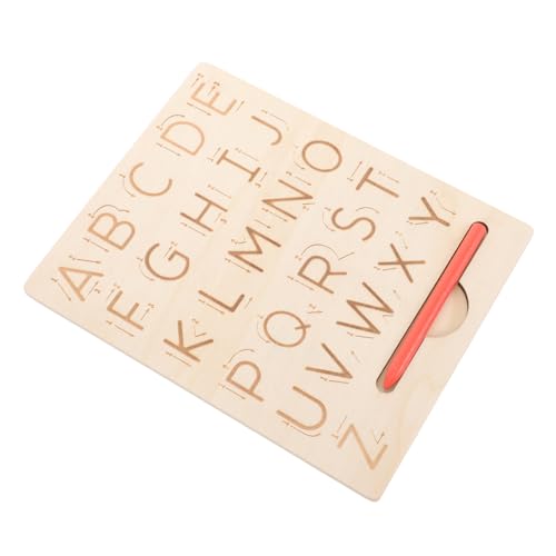 TOYANDONA 1 Satz Nummernverfolgungstafel Pädagogisches Doppelseitiges Zeichenbrett Für Buchstaben Übungstafel Für Zahlen Und Buchstaben Buchstabenverfolgung Lernspielzeug Holz TOYANDONA 1 Satz Nummernverfolgungstafel Pädagogisches Doppelseitiges Zeichenbrett Für Buchstaben Übungstafel Für Zahlen Und Buchstaben Buchstabenverfolgung Lernspielzeug Holz von TOYANDONA