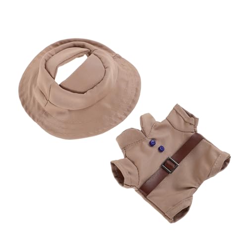 TOYANDONA 1 Satz Puppenkleidung interaktive Puppen Kleidung für Plüschpuppen Puppen-Outfit kompaktes Puppenkostüm Puppen-Cartoon-Kleidung Puppenzubehör Puppenkostüm Polyester Khaki TOYANDONA 1 Satz Puppenkleidung interaktive Puppen Kleidung für Plüschpuppen Puppen-Outfit kompaktes Puppenkostüm Puppen-Cartoon-Kleidung Puppenzubehör Puppenkostüm Polyester Khaki von TOYANDONA
