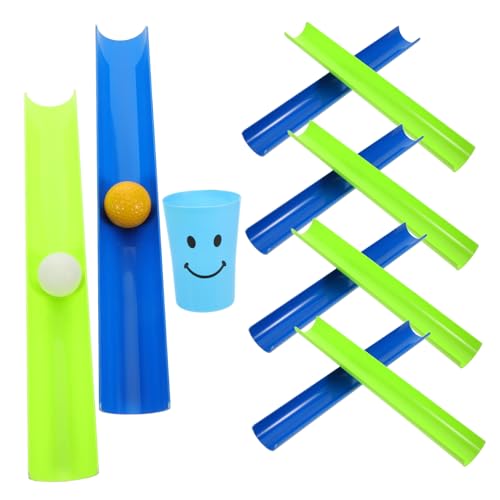 TOYANDONA 1 Satz Requisiten für Teambuilding-Spiele gruppenspiele interaktive Spiele kooperationsspiele teamspiele Teamwork-Spiele Lustige Spiele Balance- Rennspiel Plastik von TOYANDONA