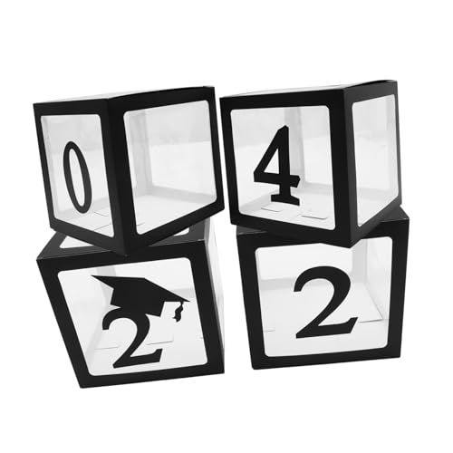 TOYANDONA 2024 Graduation Party Ballon Boxen Foto Prop Set Ballon Lagerung Fall Für Dekorationen TOYANDONA 2024 Graduation Party Ballon Boxen Foto Prop Set Ballon Lagerung Fall Für Dekorationen von TOYANDONA