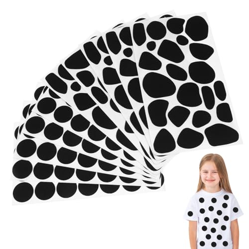 TOYANDONA 10 Blatt Teiliges Selbstklebende Filzpunkte in Runden und Unregelmäßigen Formen Haftstarke Filzaufkleber aus Weichem Material Dekorative Stoffaufkleber für Kleidung Einfach TOYANDONA 10 Blatt Teiliges Selbstklebende Filzpunkte in Runden und Unregelmäßigen Formen Haftstarke Filzaufkleber aus Weichem Material Dekorative Stoffaufkleber für Kleidung Einfach von TOYANDONA