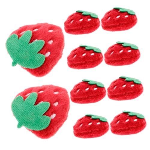 TOYANDONA 10 Stück Erdbeer-Brosche Flecken Wollfilz Erdbeeren Kunststoff Erdbeere stickig nähen Stifte Jeans-Patch niedliche Flicken zum Aufbügeln Erdbeeraufkleber Plüsch rot TOYANDONA 10 Stück Erdbeer-Brosche Flecken Wollfilz Erdbeeren Kunststoff Erdbeere stickig nähen Stifte Jeans-Patch niedliche Flicken zum Aufbügeln Erdbeeraufkleber Plüsch rot von TOYANDONA