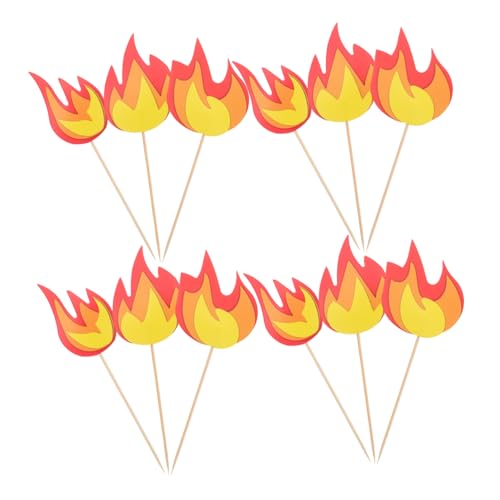 TOYANDONA 10 Stück Feuerwehr Cupcake Topper Feuerwehrauto Geburtstag Partydekorationen für Kuchen Zubehör Feuerwehrmann Motto Party TOYANDONA 10 Stück Feuerwehr Cupcake Topper Feuerwehrauto Geburtstag Partydekorationen für Kuchen Zubehör Feuerwehrmann Motto Party von TOYANDONA