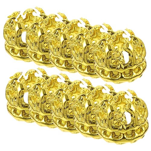 TOYANDONA 10 Stück Krone Stirnband kindergeburtstags dekoration party sachen genurtstagsdekoration Kronenballon Fest luftballons Geburtstagsfeier süße aufblasbare Krone Aluminiumfolie Golden TOYANDONA 10 Stück Krone Stirnband kindergeburtstags dekoration party sachen genurtstagsdekoration Kronenballon Fest luftballons Geburtstagsfeier süße aufblasbare Krone Aluminiumfolie Golden von TOYANDONA