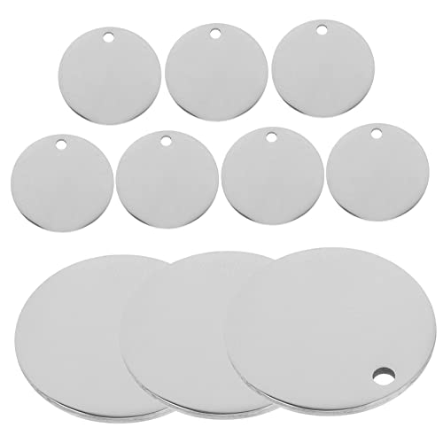TOYANDONA 10 Stück Leere Hundemarke Etiketten leere Erkennungsmarken Leerzeichen Stempeln metallstempel Adressanhänger Hundemarken-ID Blanko-Erkennungsmarken zum Gravieren Rostfreier Stahl TOYANDONA 10 Stück Leere Hundemarke Etiketten leere Erkennungsmarken Leerzeichen Stempeln metallstempel Adressanhänger Hundemarken-ID Blanko-Erkennungsmarken zum Gravieren Rostfreier Stahl von TOYANDONA