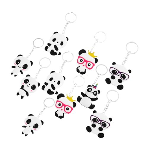 TOYANDONA 10 Stück Niedliche PVC Panda Schlüsselanhänger Vielseitig als Taschen Schlüsselanhänger Langlebig Dekorativ Kreative Cartoon designs für Alltag und Partygeschenke TOYANDONA 10 Stück Niedliche PVC Panda Schlüsselanhänger Vielseitig als Taschen Schlüsselanhänger Langlebig Dekorativ Kreative Cartoon designs für Alltag und Partygeschenke von TOYANDONA