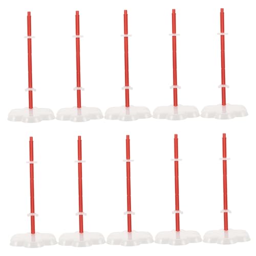 TOYANDONA Puppenständer 10er-Set Puppenhalter Aus Kunststoff Actionfiguren-ausstellungsständer Robust und Stabil für Puppen TOYANDONA Puppenständer 10er-Set Puppenhalter Aus Kunststoff Actionfiguren-ausstellungsständer Robust und Stabil für Puppen von TOYANDONA