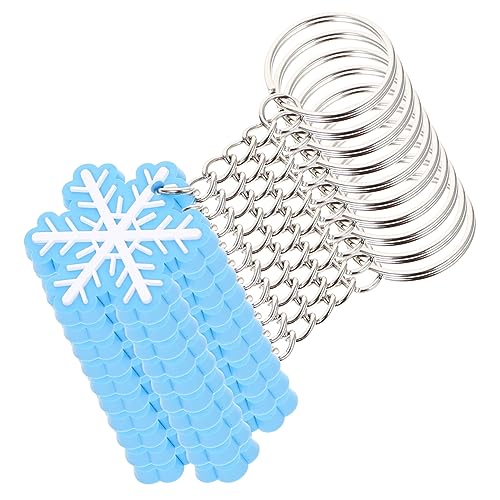 TOYANDONA 10 Stück Schneeflocken Schlüsselanhänger Gans Schlüsselanhänger Knopf Girlande Anhänger Aufkleber Füller Schlüsselband Gadgets Aufblasbare Anstecknadeln Gastgeschenke TOYANDONA 10 Stück Schneeflocken Schlüsselanhänger Gans Schlüsselanhänger Knopf Girlande Anhänger Aufkleber Füller Schlüsselband Gadgets Aufblasbare Anstecknadeln Gastgeschenke von TOYANDONA