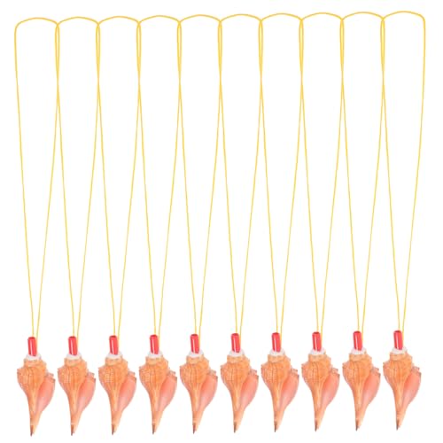 TOYANDONA 10 Stück Schraubenwinkelpfeife Trainingspfeifen lautes Muschelpfeifen lustige Pfeifen Muschelpfeife Party Gefälligkeiten Pfeife für Kind Plastik von TOYANDONA