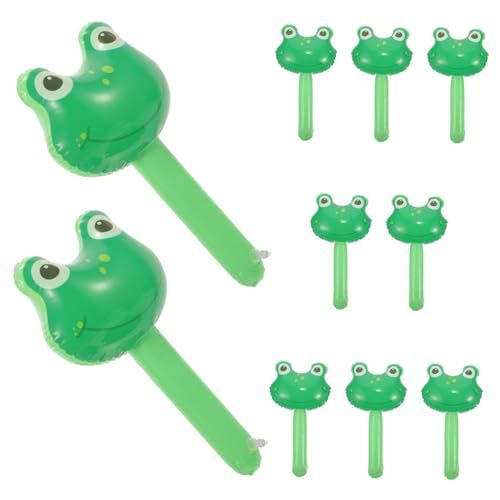 TOYANDONA 10 Stück Teiliges Aufblasbare Hämmer mit Glocke Lustiges Frosch design Sichere Partyspielzeuge für Kindergeburtstag Pool Strandpartys Leicht und Robust für Drinnen und Draußen TOYANDONA 10 Stück Teiliges Aufblasbare Hämmer mit Glocke Lustiges Frosch design Sichere Partyspielzeuge für Kindergeburtstag Pool Strandpartys Leicht und Robust für Drinnen und Draußen von TOYANDONA