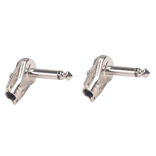 TOYANDONA 10 Stück Teiliges Effektpedal Steckverbinder Kabeladapter Silberfarbene Gitarre Effektpedal Koppler Platzsparend Robust Kompatibel mit Meisten Pedalboards Langlebiges Zubehör für TOYANDONA 10 Stück Teiliges Effektpedal Steckverbinder Kabeladapter Silberfarbene Gitarre Effektpedal Koppler Platzsparend Robust Kompatibel mit Meisten Pedalboards Langlebiges Zubehör für von TOYANDONA