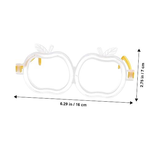 TOYANDONA 10 Stück Teiliges Fluoreszierende Apfel Form Brillen Leuchtende Partybrillen für Weihnachten Halloween Festivals Leicht und Robust Leuchtende Brillen für Zufällige Zufällige Farbe TOYANDONA 10 Stück Teiliges Fluoreszierende Apfel Form Brillen Leuchtende Partybrillen für Weihnachten Halloween Festivals Leicht und Robust Leuchtende Brillen für Zufällige Zufällige Farbe von TOYANDONA