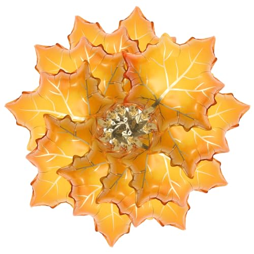 TOYANDONA 10 Stück Teiliges Folienballons in Ahornblatt-form Herbstliche Partydeko für Thanksgiving-feiern Lebendige Farben Langlebiges Material für Festliche Herbst Abschlussfeiern TOYANDONA 10 Stück Teiliges Folienballons in Ahornblatt-form Herbstliche Partydeko für Thanksgiving-feiern Lebendige Farben Langlebiges Material für Festliche Herbst Abschlussfeiern von TOYANDONA