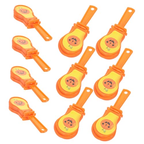 TOYANDONA 10 Stück Teiliges Halloween Handklatscher Leichte Party mit Kürbiskopf Tragbare Jubelhilfen für Sport Konzerte und Festliche Feiern Laute Geräuschmacher für Erwachsene TOYANDONA 10 Stück Teiliges Halloween Handklatscher Leichte Party mit Kürbiskopf Tragbare Jubelhilfen für Sport Konzerte und Festliche Feiern Laute Geräuschmacher für Erwachsene von TOYANDONA