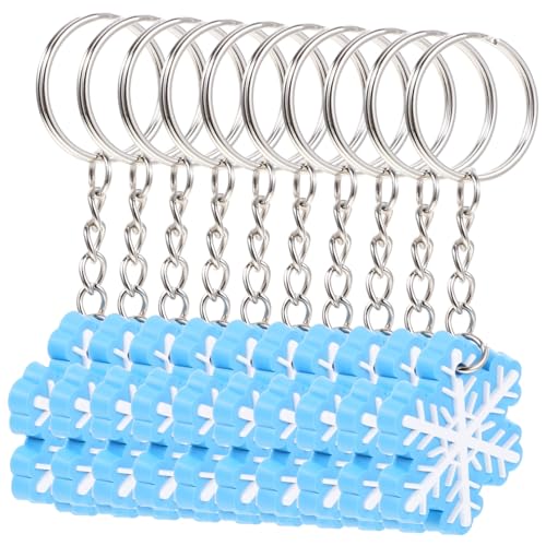TOYANDONA 10 Stück Teiliges Schneeflocken Schlüsselanhänger Weihnachtsdeko Bunte Anhänger Festliche Christbaumschmuck Schlüsselanhänger Deko Weihnachten TOYANDONA 10 Stück Teiliges Schneeflocken Schlüsselanhänger Weihnachtsdeko Bunte Anhänger Festliche Christbaumschmuck Schlüsselanhänger Deko Weihnachten von TOYANDONA