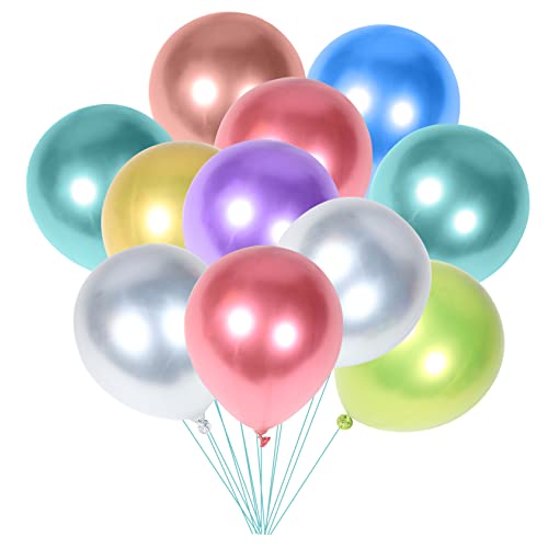 TOYANDONA 100 Stück Ballondekoration Geburtstag Party Rosa Hochzeitsballon Dekorativer Luftballon Metallisch Glänzend Ballons Klein Willkommen Blau Grüne Luftballons Emulsion TOYANDONA 100 Stück Ballondekoration Geburtstag Party Rosa Hochzeitsballon Dekorativer Luftballon Metallisch Glänzend Ballons Klein Willkommen Blau Grüne Luftballons Emulsion von TOYANDONA