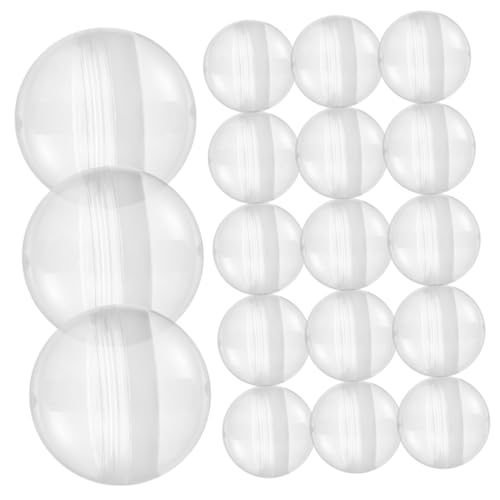 TOYANDONA 100 Stück Befüllbare Runde Klarsichtkapseln für Verkaufsautomaten Transparente Kunststoffbehälter für Süßigkeiten und Partygeschenke TOYANDONA 100 Stück Befüllbare Runde Klarsichtkapseln für Verkaufsautomaten Transparente Kunststoffbehälter für Süßigkeiten und Partygeschenke von TOYANDONA