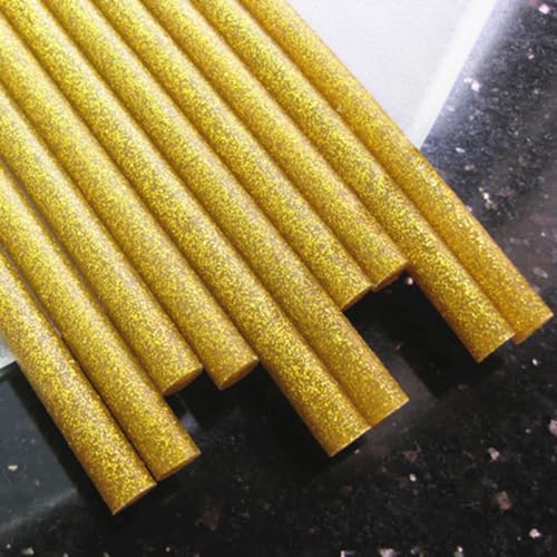 TOYANDONA 100 Stück Bunte Heißklebepistolen Sticks Eva Material Leistungsfähiger Flexibler Bastelkleber Geeignet für Kunststoff Holz Papier Glas Stoff für DIY Schulprojekte Zufällige Farbe von TOYANDONA