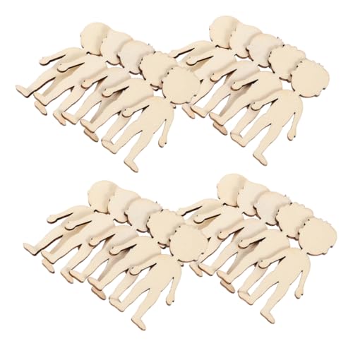 TOYANDONA 100 Stück DIY Holzscheiben Holzfiguren zum Bemalen Unlackierte Holzchips für Kreative Bastelprojekte Sichere Holzmaterialien Fördernd Kreativität und Fantasie TOYANDONA 100 Stück DIY Holzscheiben Holzfiguren zum Bemalen Unlackierte Holzchips für Kreative Bastelprojekte Sichere Holzmaterialien Fördernd Kreativität und Fantasie von TOYANDONA
