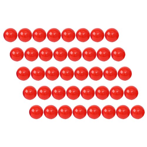 TOYANDONA 100 Stück Lotteriekugeln zum Öffnen Kleine Bunte Raffle Balls für Partyspiele Veranstaltung Heimfeiern Leicht Wiederverwendbar Praktische Spielzubehör von TOYANDONA