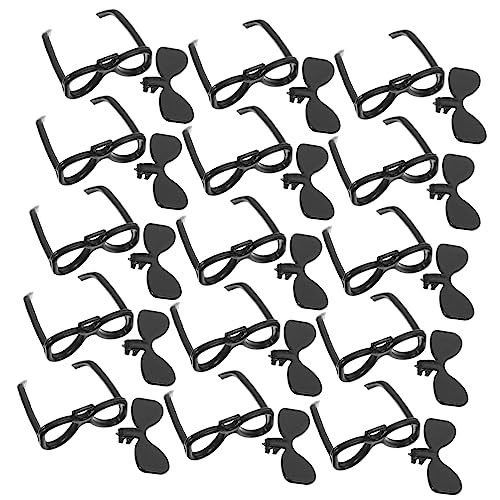 TOYANDONA 100 Stück Sonnenbrillen Spielzeugzubehör Mini-Puppen-Sonnenbrille klein winzig Mini-Sonnenbrille zum Basteln für mit Gläser Mini-Brille Mini- -Sonnenbrille Plastik Schwarz TOYANDONA 100 Stück Sonnenbrillen Spielzeugzubehör Mini-Puppen-Sonnenbrille klein winzig Mini-Sonnenbrille zum Basteln für mit Gläser Mini-Brille Mini- -Sonnenbrille Plastik Schwarz von TOYANDONA