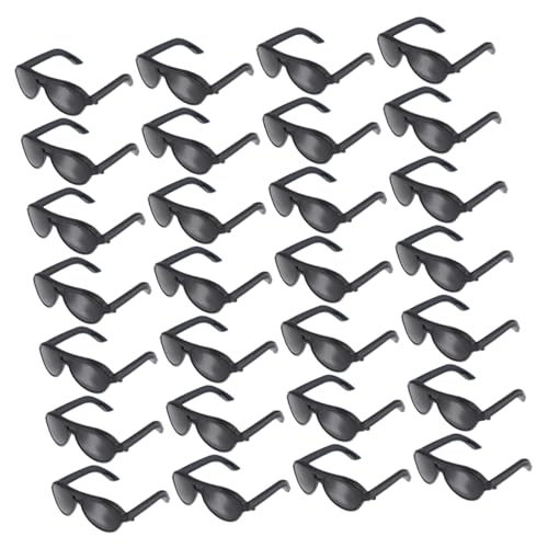TOYANDONA 100 Stück Sonnenbrillenspielzeug Trendige Sonnenbrille Kostüm Gläser Puppenbrillen Babypuppe kleine Puppensonnenbrille Mini Sonnenbrillen für Puppen Brille für Puppe PVC Schwarz TOYANDONA 100 Stück Sonnenbrillenspielzeug Trendige Sonnenbrille Kostüm Gläser Puppenbrillen Babypuppe kleine Puppensonnenbrille Mini Sonnenbrillen für Puppen Brille für Puppe PVC Schwarz von TOYANDONA