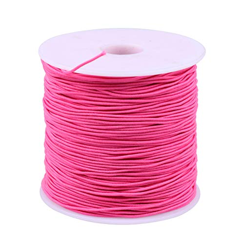 TOYANDONA 100M Elastisch Band Nähbänder Gummiband Rund Kordelspule Gummilitze DIY Nähen Bastelzubehör für Verschiedene Kleidung Hose Kleid Taille 1mm 1 Rolle Rosa TOYANDONA 100M Elastisch Band Nähbänder Gummiband Rund Kordelspule Gummilitze DIY Nähen Bastelzubehör für Verschiedene Kleidung Hose Kleid Taille 1mm 1 Rolle Rosa von TOYANDONA