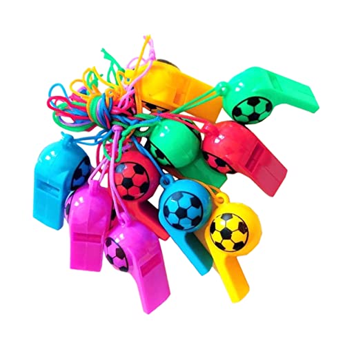 TOYANDONA 100St Fußball Pfeife volumni hühner Spielzeugpfeife trillerpfeife fussball Fußballspielzeug Sportparty Fußballpfeifen gefallen Gastgeschenke zum Thema Fußball Plastik TOYANDONA 100St Fußball Pfeife volumni hühner Spielzeugpfeife trillerpfeife fussball Fußballspielzeug Sportparty Fußballpfeifen gefallen Gastgeschenke zum Thema Fußball Plastik von TOYANDONA