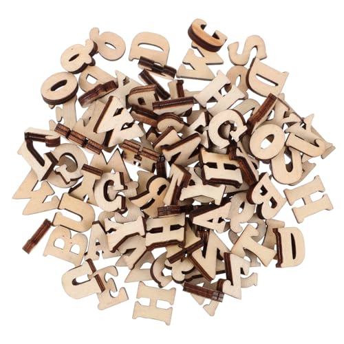 TOYANDONA 100St aufbügler Buchstaben Craft Tischdekoration Holzstücke Handwerks-Holzplatten Leere Holzscheiben DIY-Graffiti-Ausschnitte Holzbuchstaben zum Basteln Leere Ausschnitte hölzern TOYANDONA 100St aufbügler Buchstaben Craft Tischdekoration Holzstücke Handwerks-Holzplatten Leere Holzscheiben DIY-Graffiti-Ausschnitte Holzbuchstaben zum Basteln Leere Ausschnitte hölzern von TOYANDONA