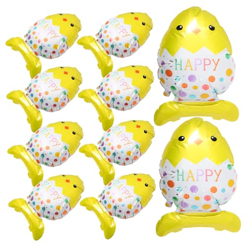 TOYANDONA 10Pcs Osterei-Luftballon aus Aluminiumfolie Ballonbogen grün Ballongirlande Blase Aufblasgerät ballonie kidsballonie Luftballons zu Ostern Farbige Osterballons TOYANDONA 10Pcs Osterei-Luftballon aus Aluminiumfolie Ballonbogen grün Ballongirlande Blase Aufblasgerät ballonie kidsballonie Luftballons zu Ostern Farbige Osterballons von TOYANDONA