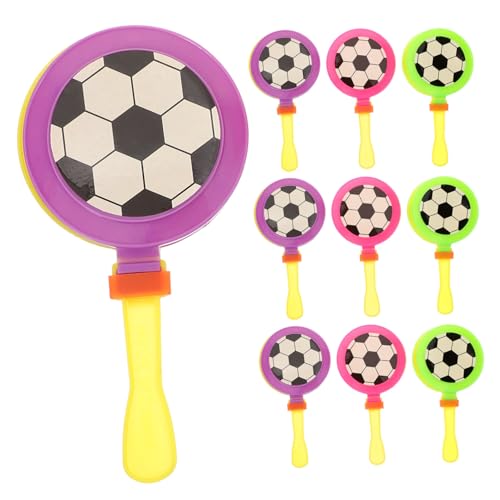 TOYANDONA 10Stücke Fußball Handklatscher aus Sicherem Kunststoff Party Requisiten für Sportveranstaltungen Geburtstagsfeiern und Feiern Lauter für Fans TOYANDONA 10Stücke Fußball Handklatscher aus Sicherem Kunststoff Party Requisiten für Sportveranstaltungen Geburtstagsfeiern und Feiern Lauter für Fans von TOYANDONA