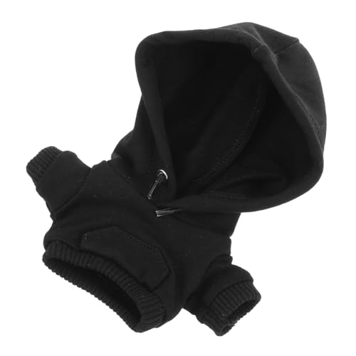 TOYANDONA 10cm Puppen Outfits Mini Hoodies Weiche Kleidung Sets Für Puppenhaus Zubehör Spielen von TOYANDONA