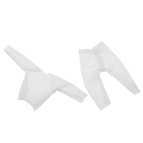 TOYANDONA 12 Anti-Flecken-Kleidung Für Babys Ob11 Dünnes Hemd Puppenkleidung Wiederverwendbares Puppenkleid Zartes Puppendekor Puppenoveralls Ob11 Herbstkleidung Bjd-Puppen Weiß Polyester TOYANDONA 12 Anti-Flecken-Kleidung Für Babys Ob11 Dünnes Hemd Puppenkleidung Wiederverwendbares Puppenkleid Zartes Puppendekor Puppenoveralls Ob11 Herbstkleidung Bjd-Puppen Weiß Polyester von TOYANDONA
