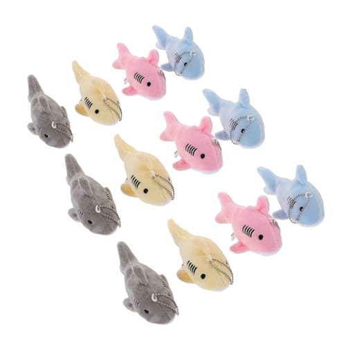 TOYANDONA 12 Stück Mini Plüsch Schlüsselanhänger Niedliche Gefüllte Tieranhänger als Taschen Rucksackcharms Meeres-motiv Partydeko Bunte Fisch Schlüsselringe TOYANDONA 12 Stück Mini Plüsch Schlüsselanhänger Niedliche Gefüllte Tieranhänger als Taschen Rucksackcharms Meeres-motiv Partydeko Bunte Fisch Schlüsselringe von TOYANDONA