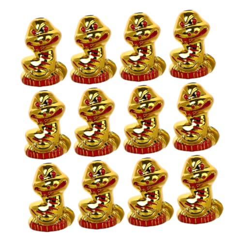 TOYANDONA 12 Stück Schlangenanhänger Schlange Hängender Anhänger Glücksbringer-anhänger Schmuckperlen Chinesisches Neujahrsschlangenhandwerk Auto Rückspiegel Anhänger Taschenanhänger Plastik TOYANDONA 12 Stück Schlangenanhänger Schlange Hängender Anhänger Glücksbringer-anhänger Schmuckperlen Chinesisches Neujahrsschlangenhandwerk Auto Rückspiegel Anhänger Taschenanhänger Plastik von TOYANDONA