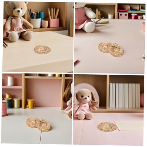 TOYANDONA 12 Stück Teiliges Handgewebter Mini Strohhüte Kunstvoll Gefertigte Kleine Puppenhüte aus Stroh für DIY Bastelprojekte Vielseitig Einsetzbar als Puppenzubehör und Dekoration TOYANDONA 12 Stück Teiliges Handgewebter Mini Strohhüte Kunstvoll Gefertigte Kleine Puppenhüte aus Stroh für DIY Bastelprojekte Vielseitig Einsetzbar als Puppenzubehör und Dekoration von TOYANDONA