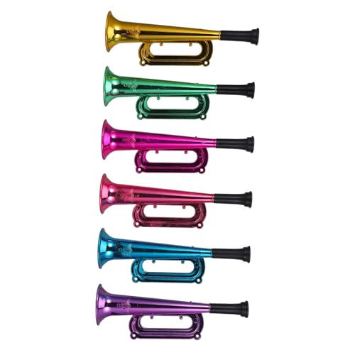 TOYANDONA 12 Stück Teiliges Party Horn aus Kunststoff Leichtes Tragbares Noisemaker für Bunte Fanfare Trompete für Sportveranstaltungen Feiern und Outdoor Partys TOYANDONA 12 Stück Teiliges Party Horn aus Kunststoff Leichtes Tragbares Noisemaker für Bunte Fanfare Trompete für Sportveranstaltungen Feiern und Outdoor Partys von TOYANDONA