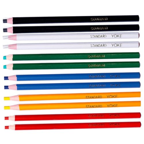 TOYANDONA 12 Stück Teiliges Peel Off Wachsmalstifte aus Papier und Wachs Abziehbare Wachsmalstifte für Glas Möbel Sicher und Bruchsicher Geeignet für Schneider Handwerker Designer Haushalt TOYANDONA 12 Stück Teiliges Peel Off Wachsmalstifte aus Papier und Wachs Abziehbare Wachsmalstifte für Glas Möbel Sicher und Bruchsicher Geeignet für Schneider Handwerker Designer Haushalt von TOYANDONA