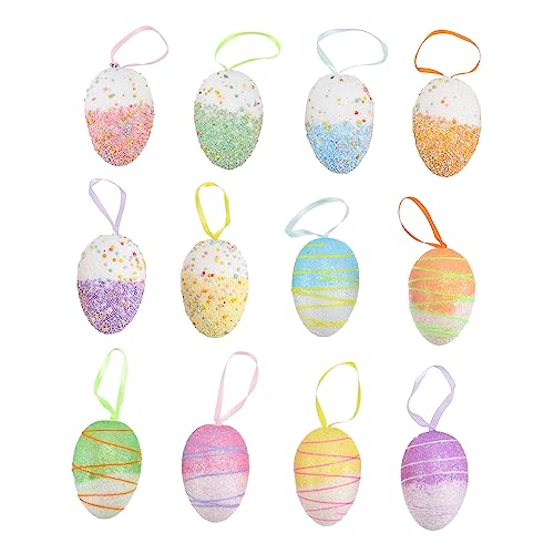 TOYANDONA 12St Ostereier Osterdekorationen für den Tisch Eierfüller für Ostern Osterkörbe easter egg decoration for dekoratives Osterei klassische Osterdeko Schaum Colorful TOYANDONA 12St Ostereier Osterdekorationen für den Tisch Eierfüller für Ostern Osterkörbe easter egg decoration for dekoratives Osterei klassische Osterdeko Schaum Colorful von TOYANDONA