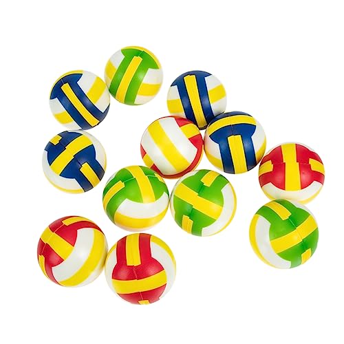 TOYANDONA 12Stücke Teiliges Praktischer Mini Volleyball Stressbälle aus PU Interessantes Stressspielzeug für Büro und Freizeit Gemischte Farben Langlebig und Druckabbauend TOYANDONA 12Stücke Teiliges Praktischer Mini Volleyball Stressbälle aus PU Interessantes Stressspielzeug für Büro und Freizeit Gemischte Farben Langlebig und Druckabbauend von TOYANDONA