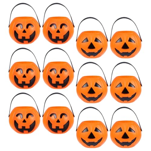 TOYANDONA 12st Tragbarer Kürbiseimer Halloween-tischdekoration Kürbis-süßigkeiten-eimer Kürbisse Halloween-eimer Für Kessel Süßigkeitenschale Halloween-schaum-kürbis Gefälscht Plastik TOYANDONA 12st Tragbarer Kürbiseimer Halloween-tischdekoration Kürbis-süßigkeiten-eimer Kürbisse Halloween-eimer Für Kessel Süßigkeitenschale Halloween-schaum-kürbis Gefälscht Plastik von TOYANDONA